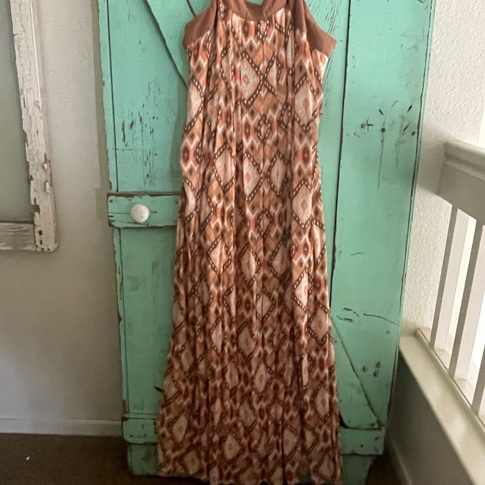 Women’s long spaghetti strap dress